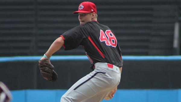 Landon Leach was taken by the Twins in the second round of the draft.