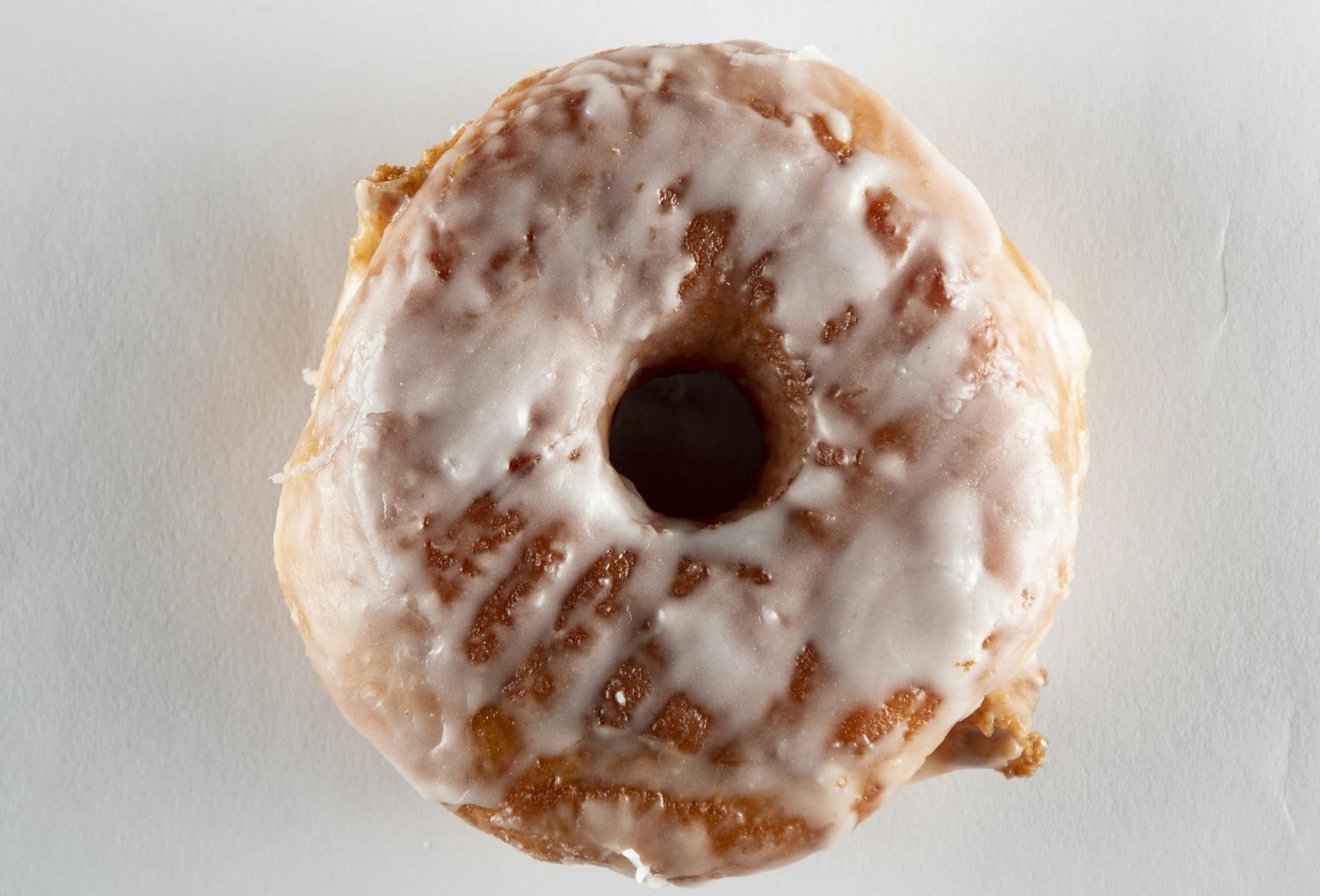 Raised and glazed doughnut from Mel-O-Glaze.