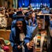 Zacaria Blair and her 2021 North Community High School graduation classmates danced their way out of the building after receiving their high school di