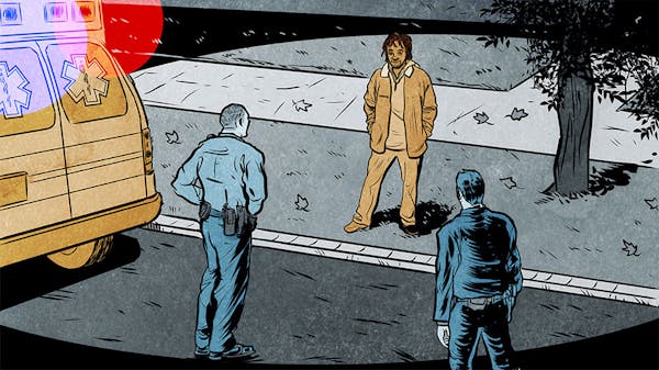 Illustrated timeline: The fatal 61-second confrontation