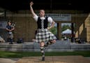 Katie Byzewski performed a number of traditional Scottish dances that were often traditionally performed by men in the military or by Scotts in their 