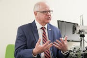 Gov. Tim Walz said his smaller, supplemental budget proposal is focused on safety, children and water.