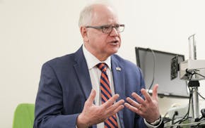 Gov. Tim Walz said his smaller, supplemental budget proposal is focused on safety, children and water.