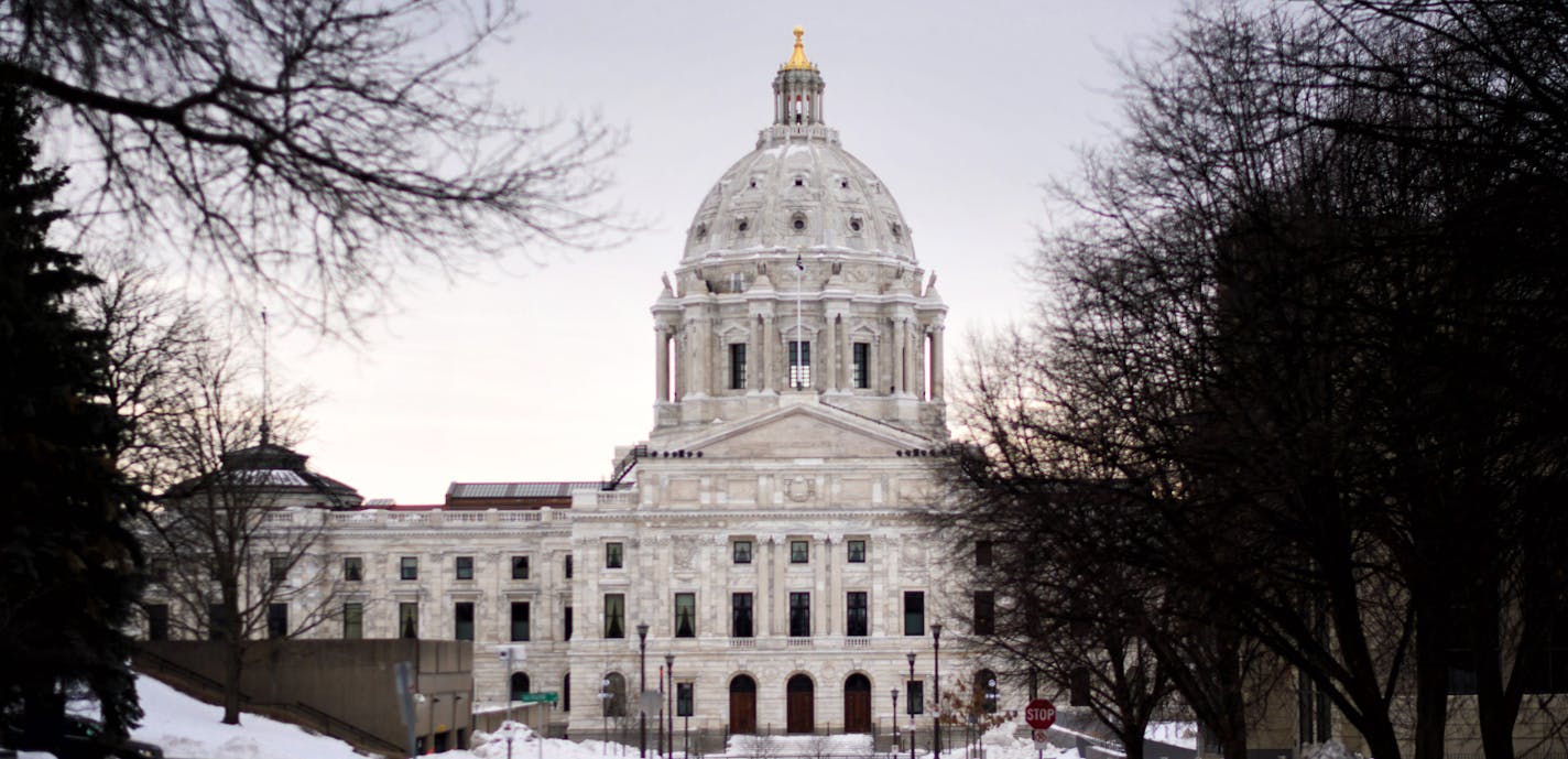 The Minnesota State Capitol. ] GLEN STUBBE &#x2022; glen.stubbe@startribune.com Tuesday, February 13, 2018 The 2018 legislative session will both shape and be shaped by the forthcoming campaign, and a number of candidates for numerous political offices will be in the statehouse mix.EDS, thes eare for pre session preview story on Feb 18 and any appropriate use after that.