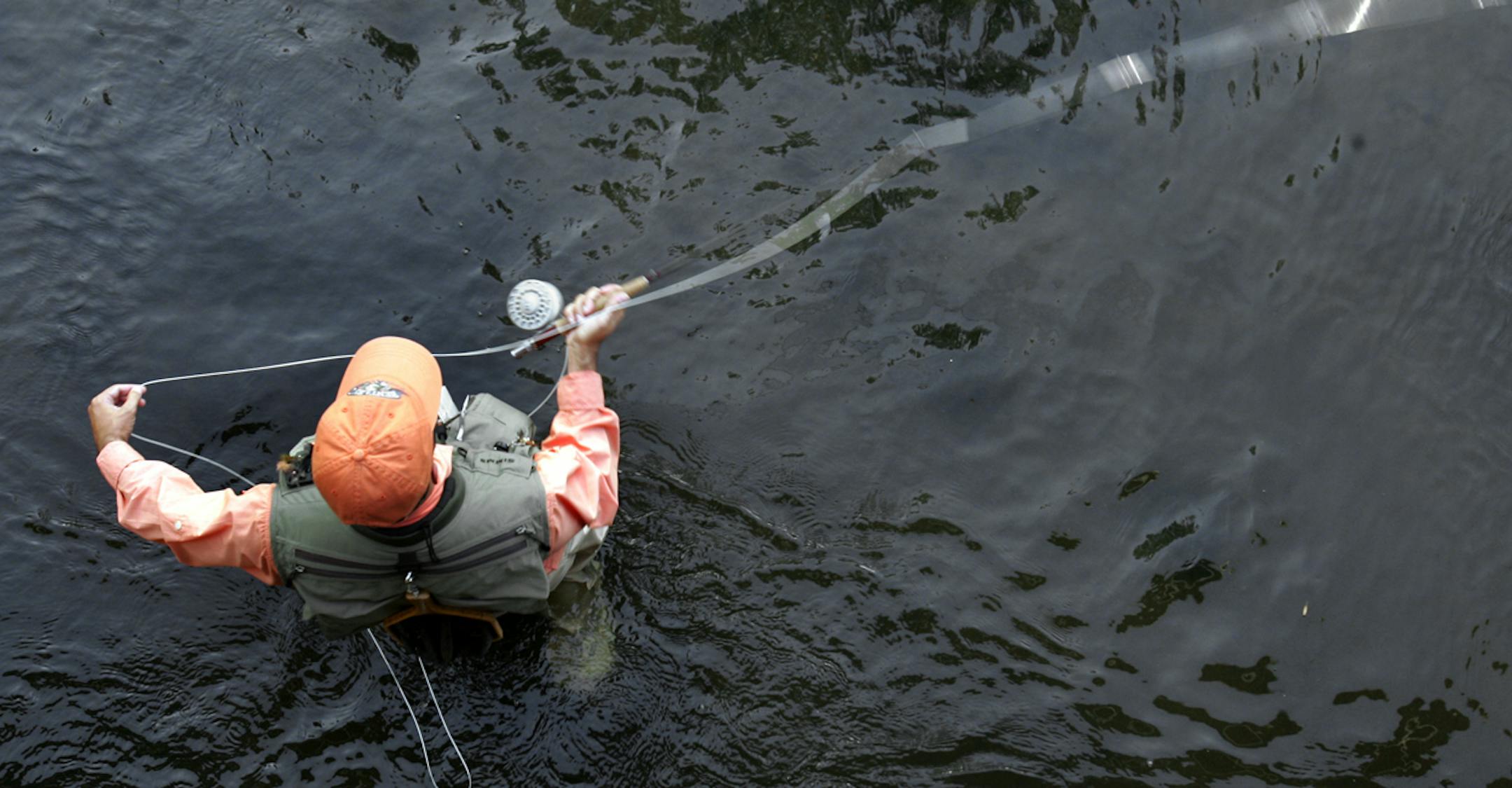 In the Vermillion River, in Dakota County, the world-class trout stream is known to produce brown trout 20 inches or longer and other trophy fish. Dakota County, the Minnesota Department of Natural Resources and University of Minnesota have formed a partnership to protect the natural resources in a 4,000-acre area. PHOTO COURTESY OF DAKOTA COUNTY.