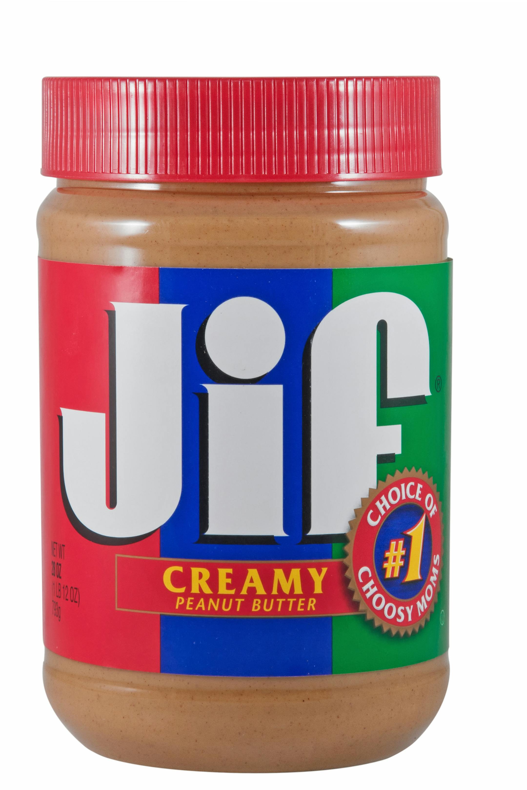 Nashville, Tennessee, USA - February, 21th 2011: A jar of Jif brand peanut butter, isolated on white.