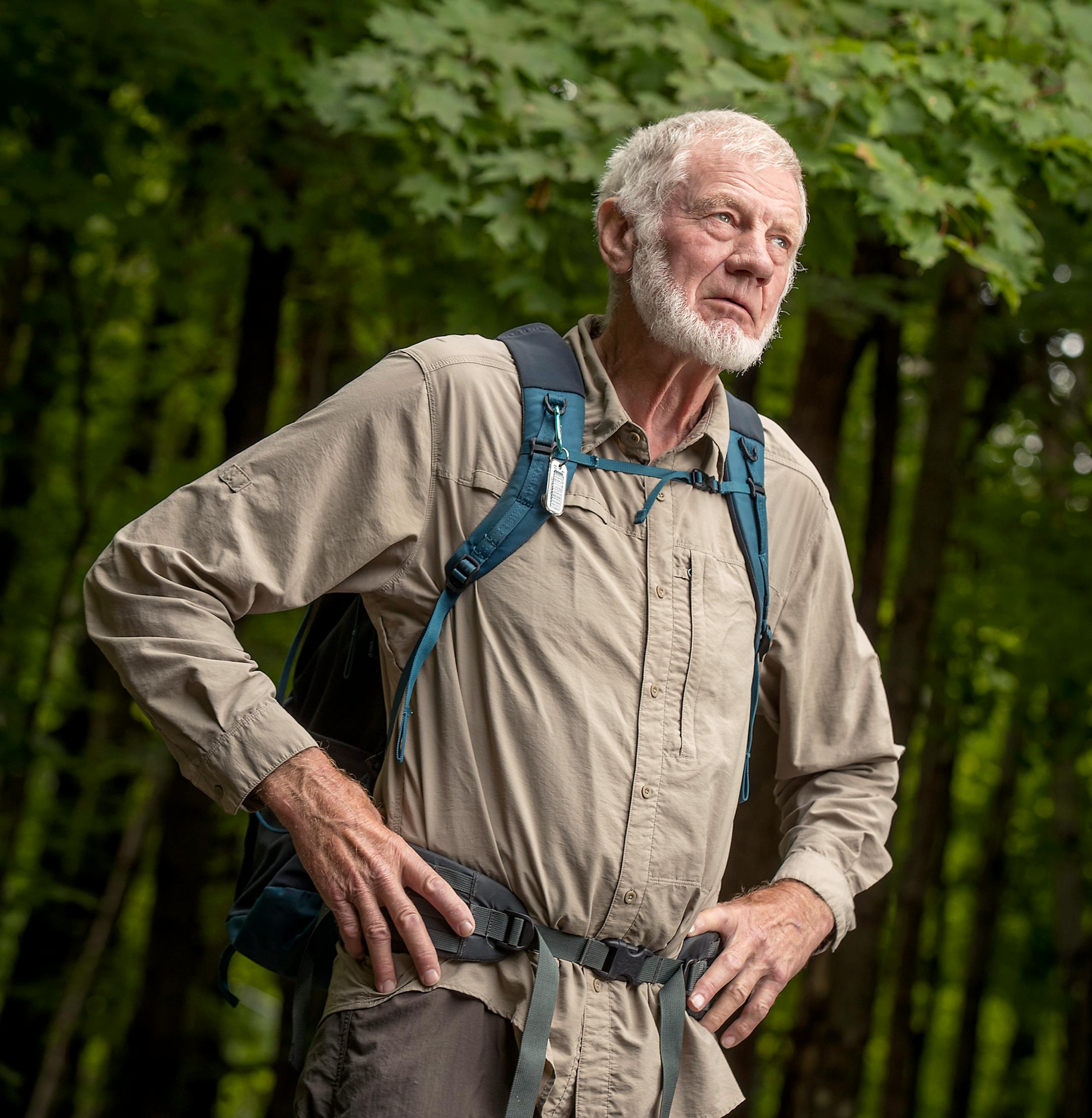 Chet Anderson is about to pass 10,000 miles hiked since his retirement 10 years ago.