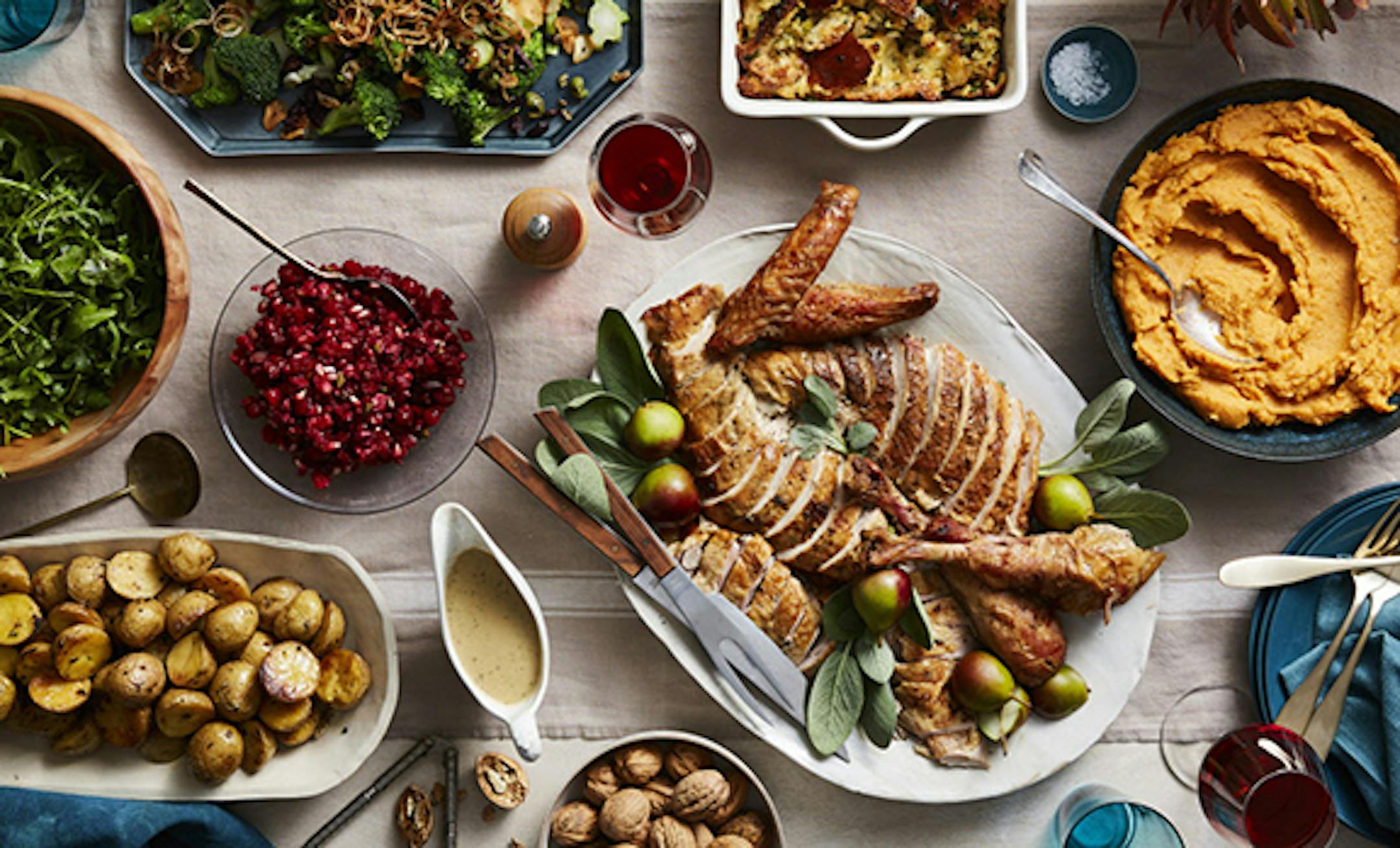 On the fourth Thursday in November, we feast.