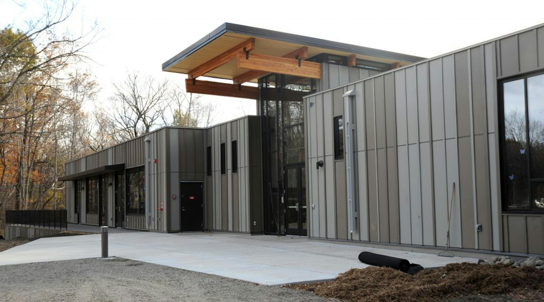Three Rivers Park District will unveil the new Eastman Nature Center on Oct. 14 at Elm Creek Park Reserve in Dayton, Minn. Staff were busy getting ready for the opening.