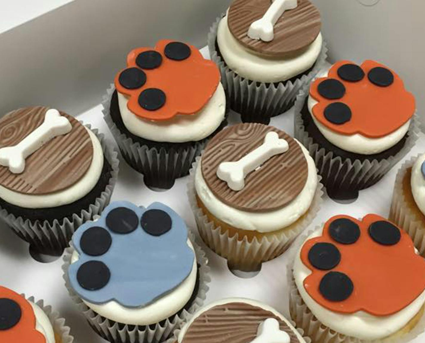 Cupcakes from Ann Alaboud's Sweet Treasures bakery in Lakeville. Alaboud recently won $10,000 in Food Network's "Cake Wars."