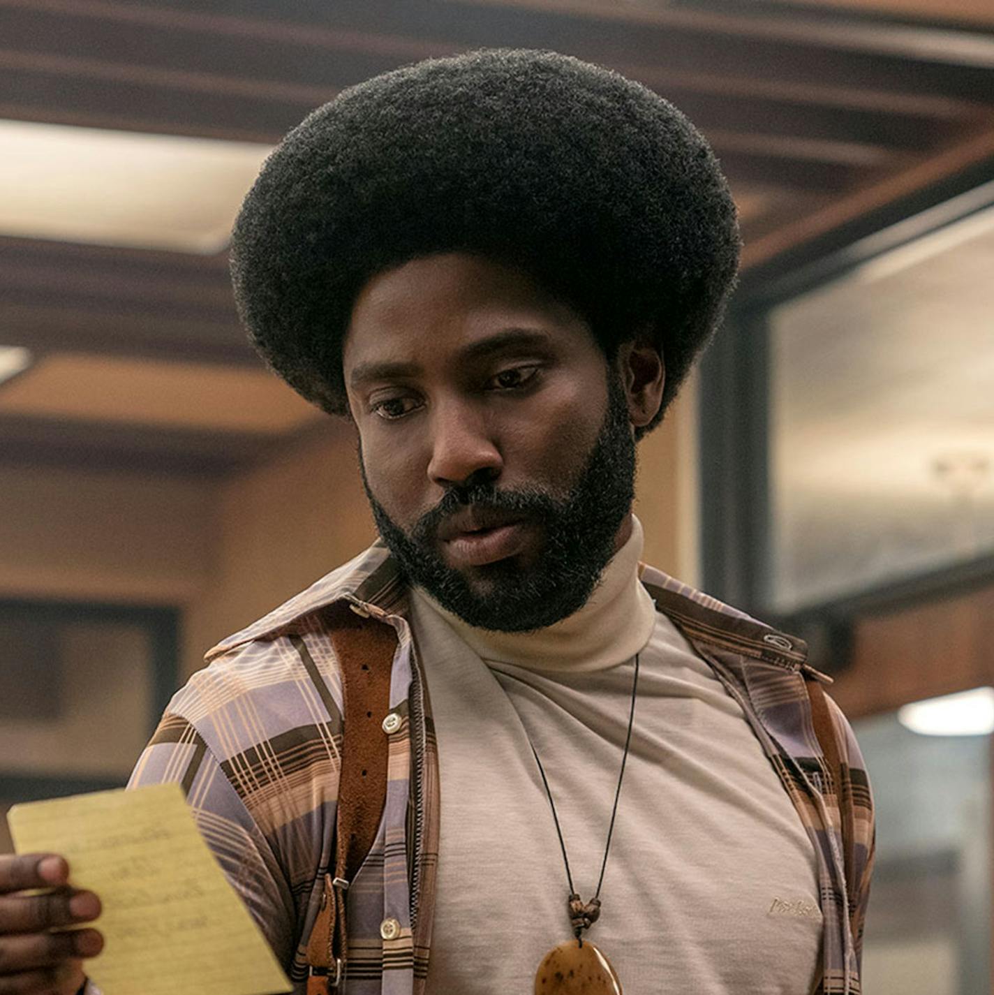 "BlacKkKlansman" stars John David Washington in a Spike Lee film based on a true 1970s undercover investigation. (Focus Features) ORG XMIT: 1253763