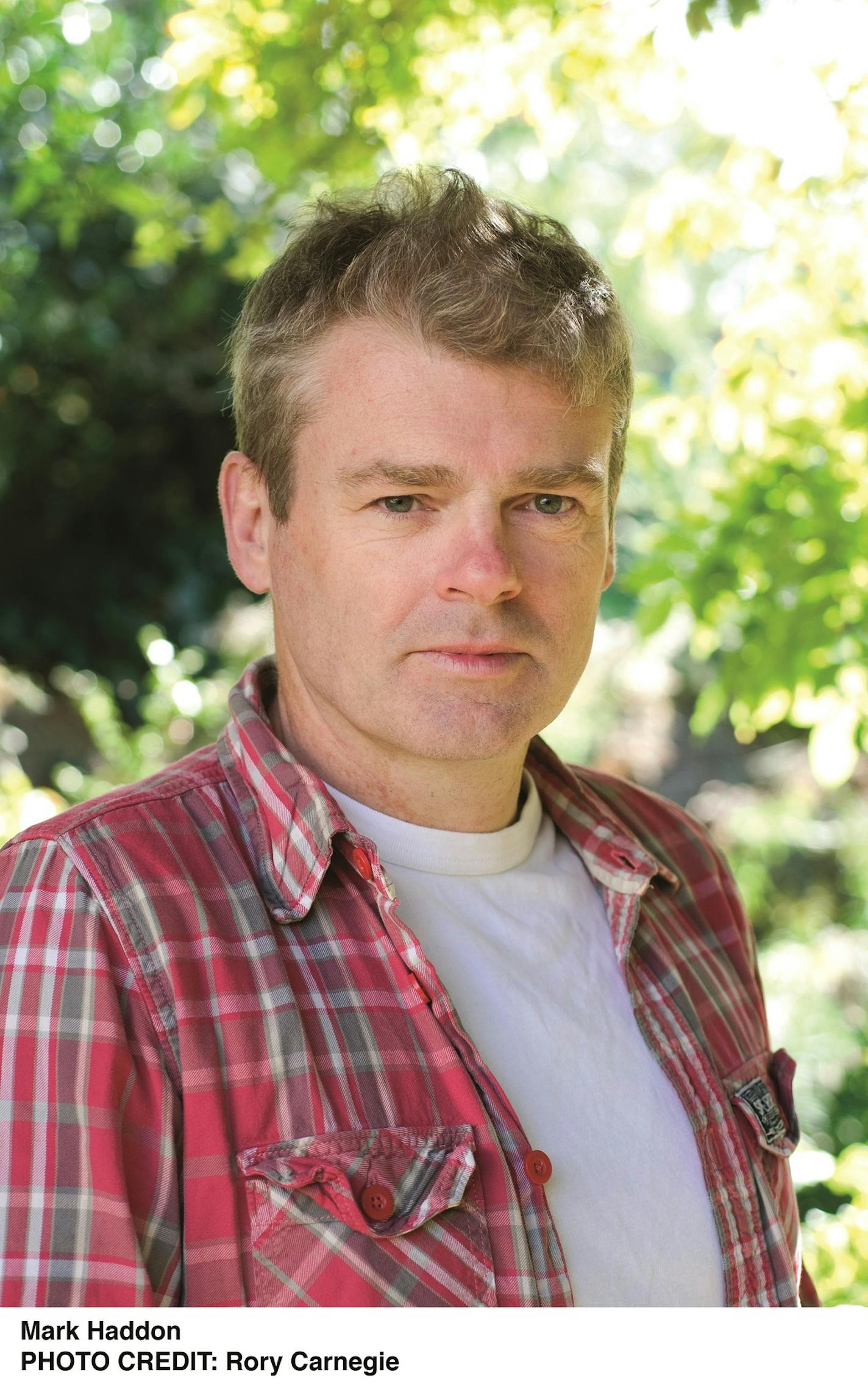 Mark Haddon Photo by Rory Carnegie