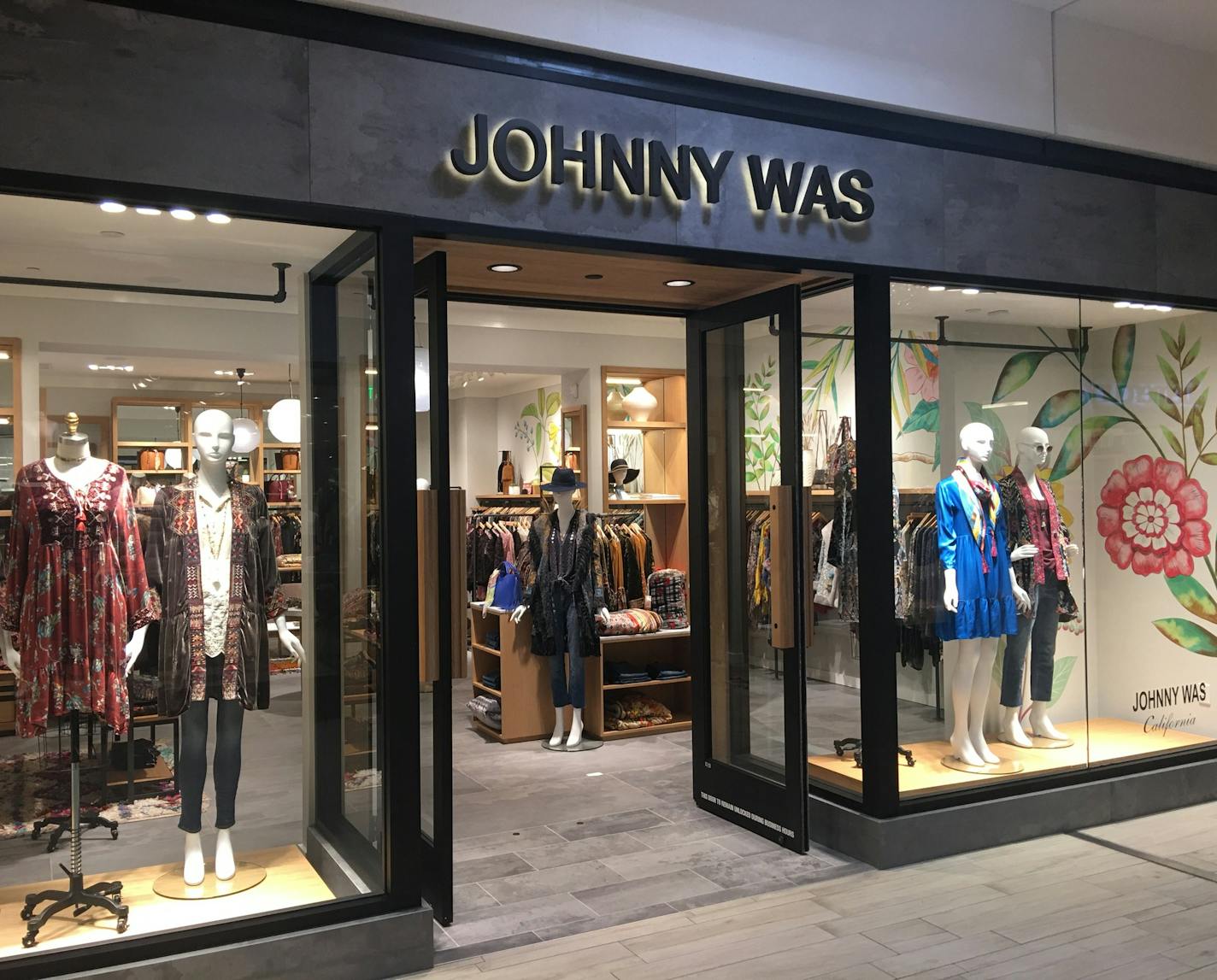 Johnny Was at the Galleria in Edina.