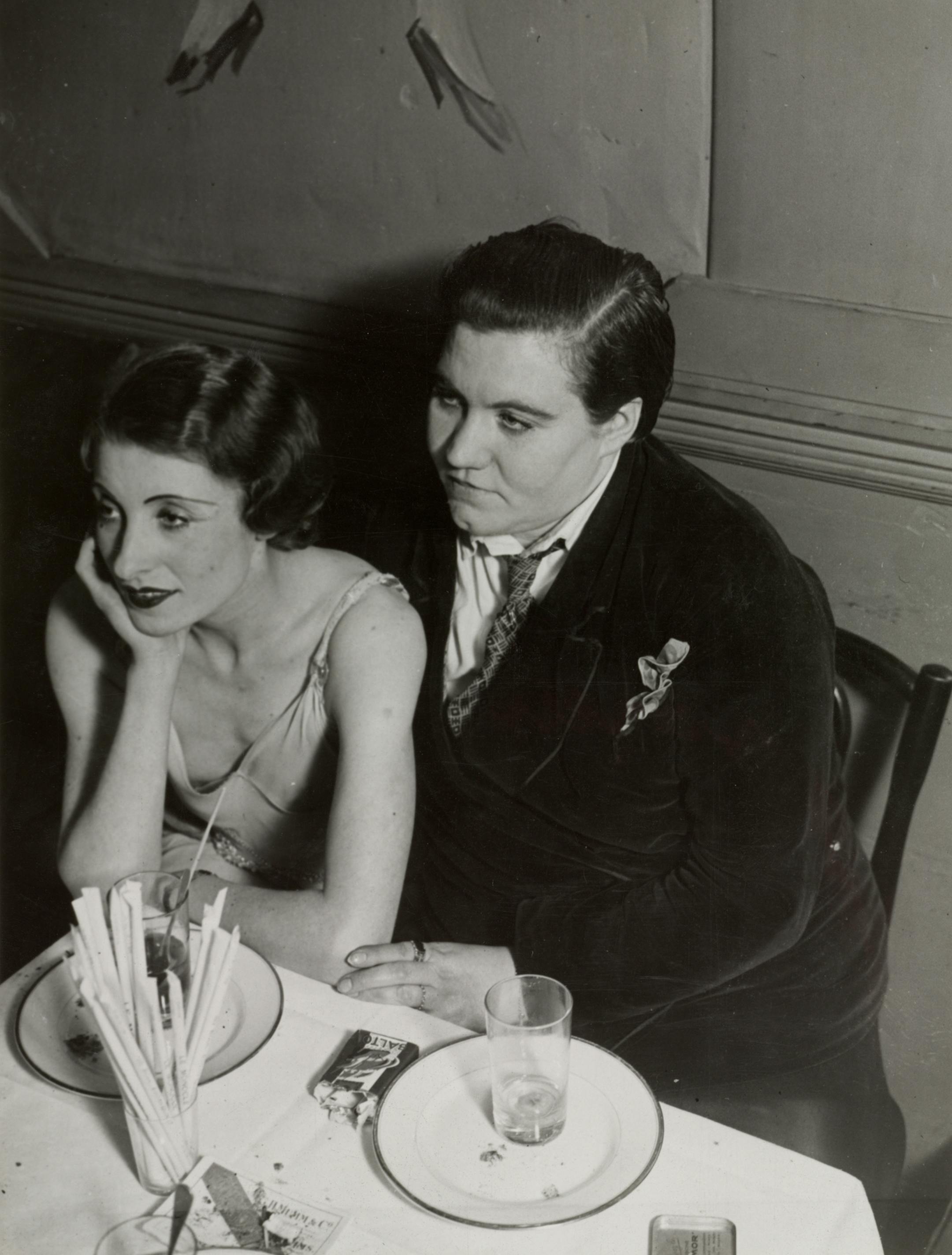 "Lesbian Couple at Le Monocle, 1932" by Brassai