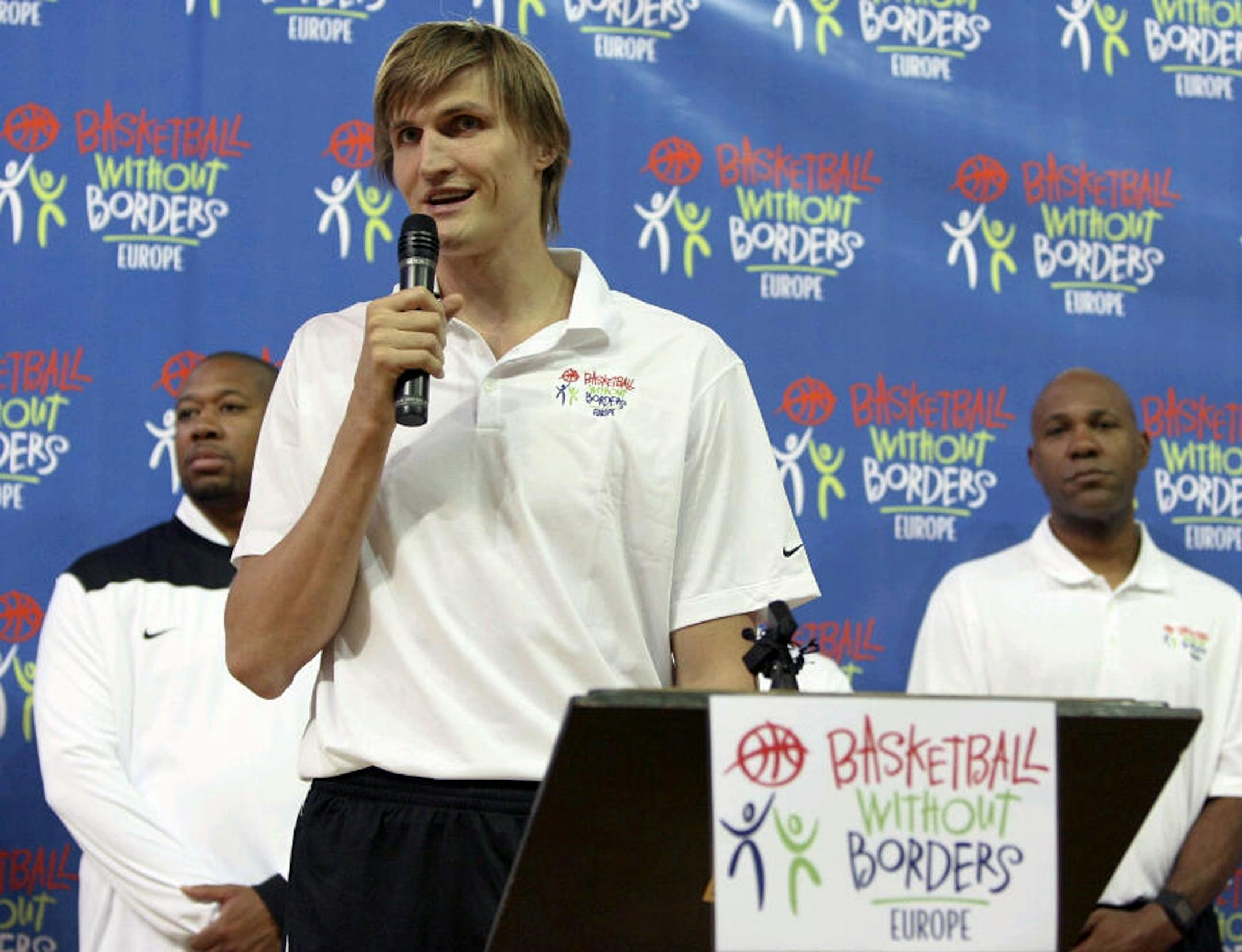 please credit: Catherine Steenkeste/NBAE.Kirilenko from Russia, Thursday, Sept 3, 2012