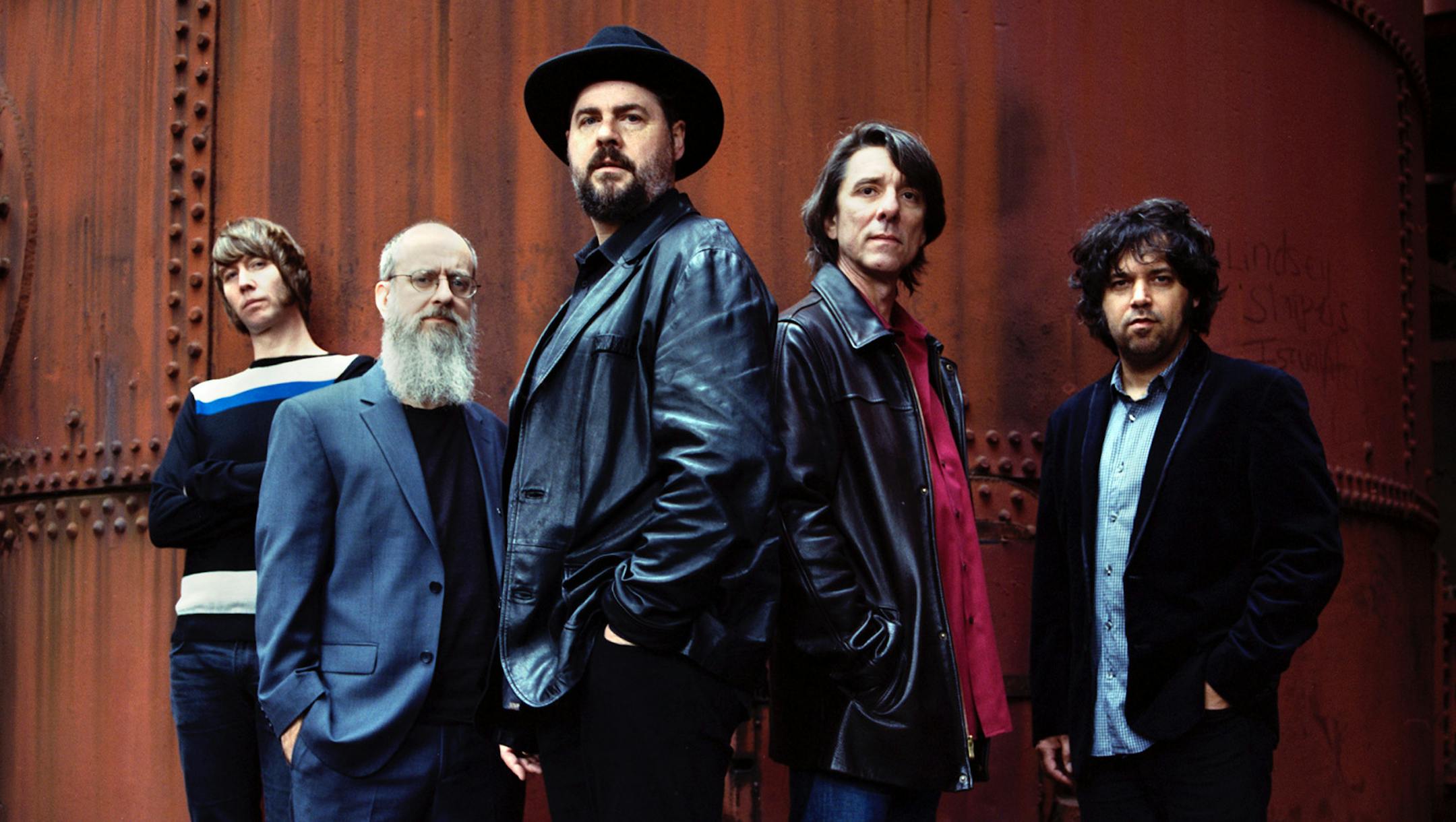 PHOTO CREDIT: Danny Clinch
Drive By Truckers, from left: Matt Patton, Brad Morgan, Patterson Hood, Mike Cooley, Jay Gonzalez