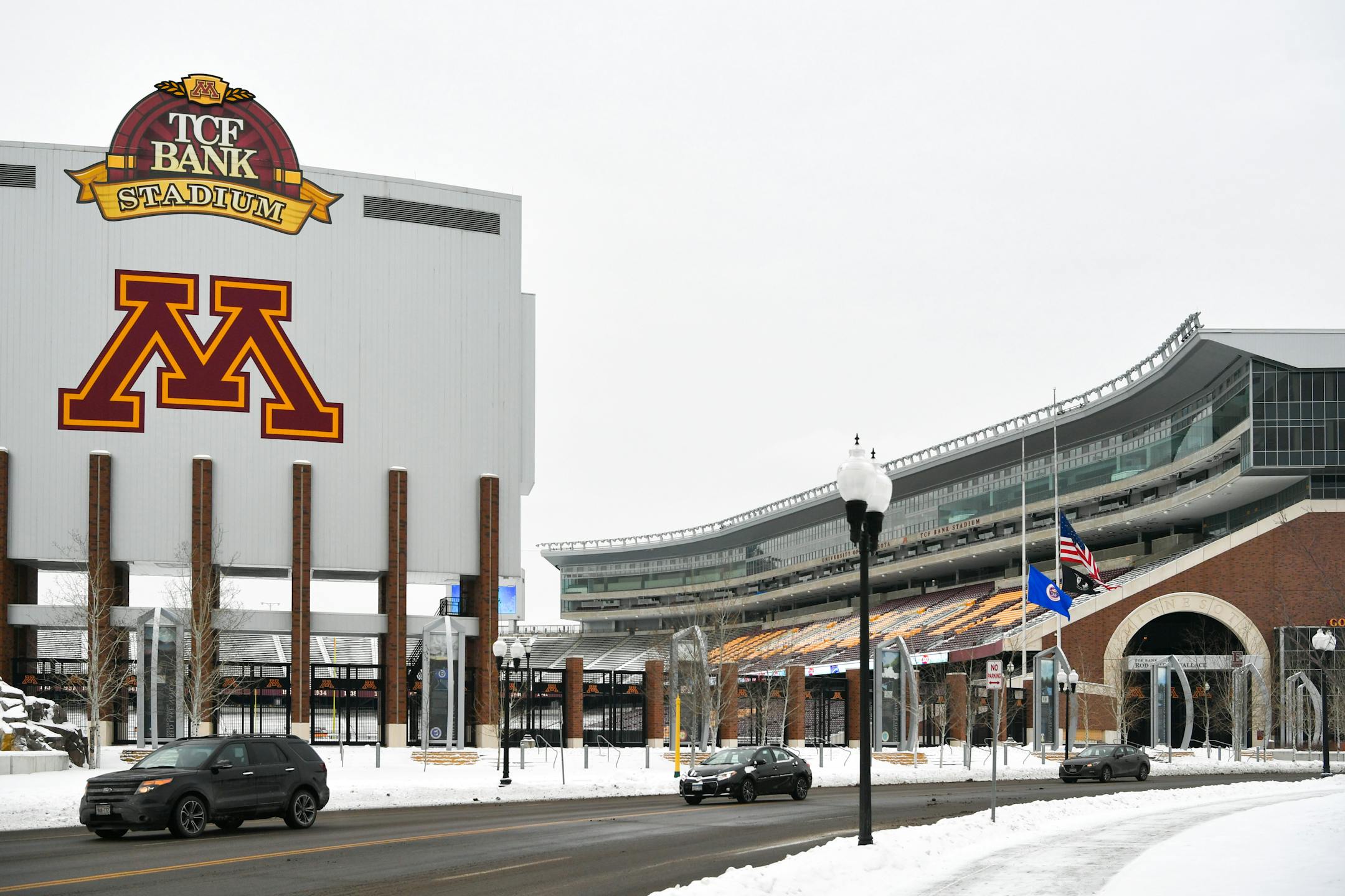 TCF Bank Stadium on the University of Minnesota campus.