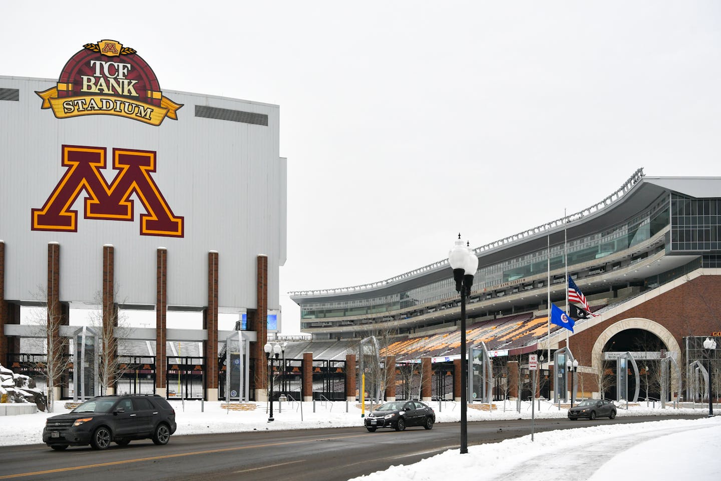 TCF Bank Stadium on the University of Minnesota campus.