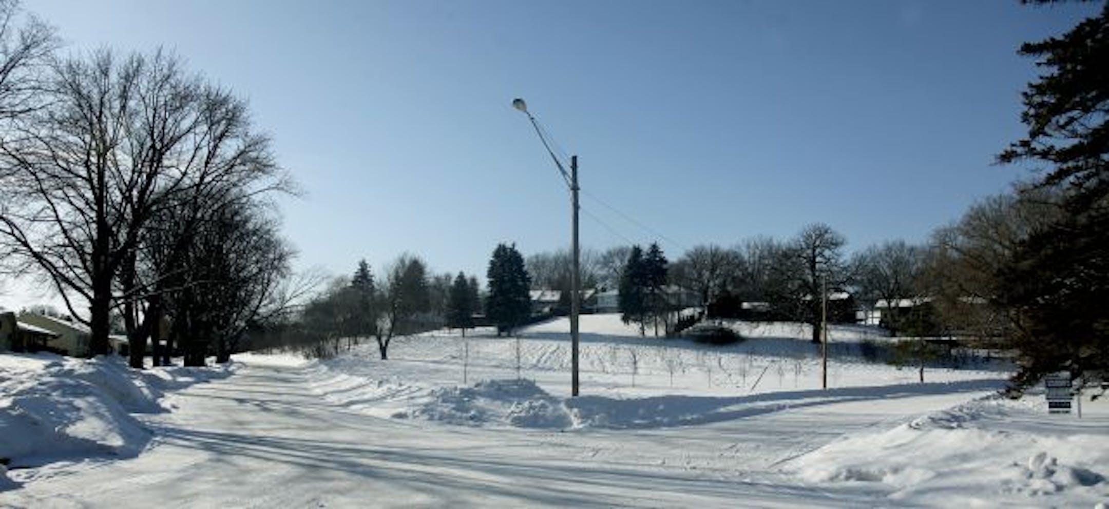 For Rob Erickson and his neighbors, the little plot of land in Edina was wasted space. Now it has 15 trees and a flower bed, and they'd like it to be designated as a park so that it will never be developed.