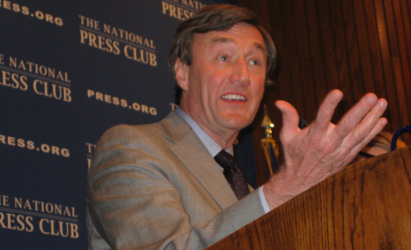 Dr. John Noseworthy, Mayo Clinic president and CEO, spoke Tuesday at the National Press Club in Washington, D.C.