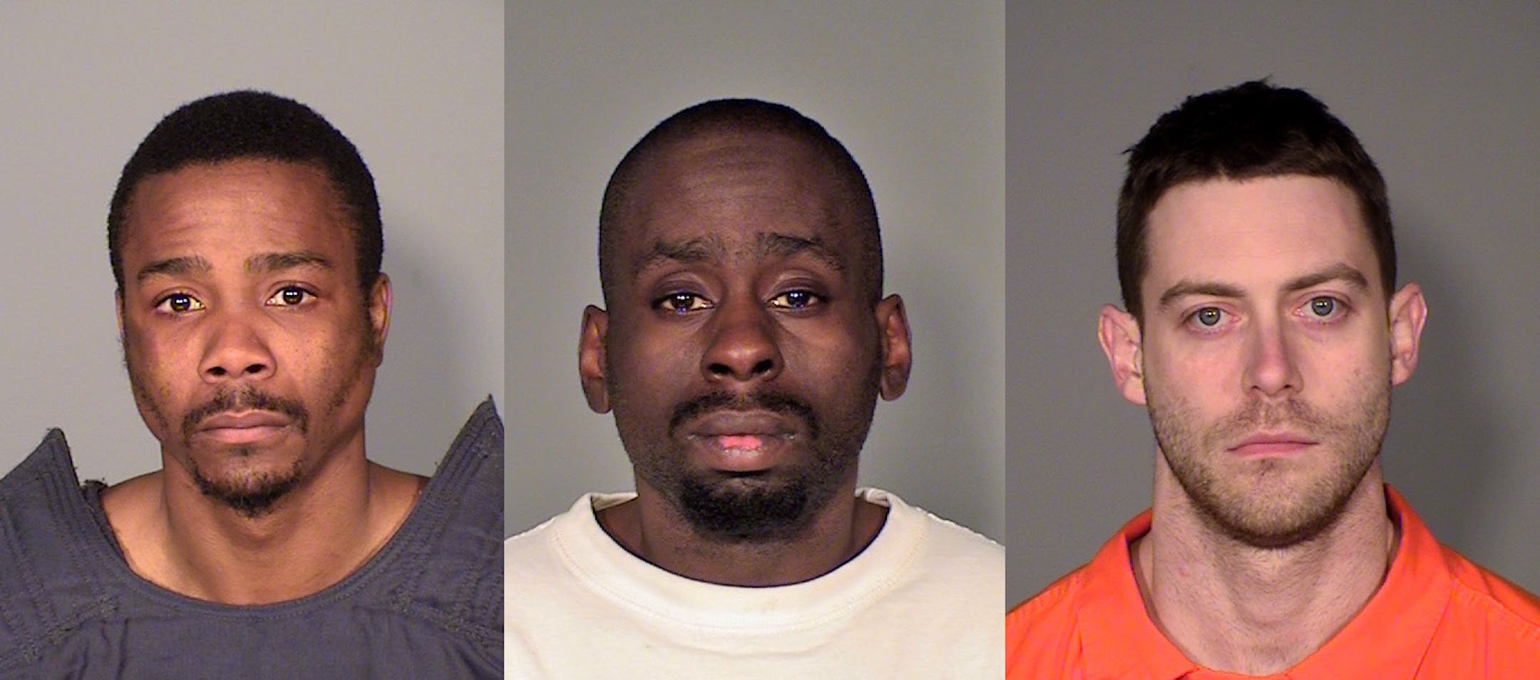 Left to right: Ronald Conway, Cass Cordel Oneal, Eric Benner have been convicted or pleaded guilty in connection with a double slaying at the Midway Motel in St. Paul.