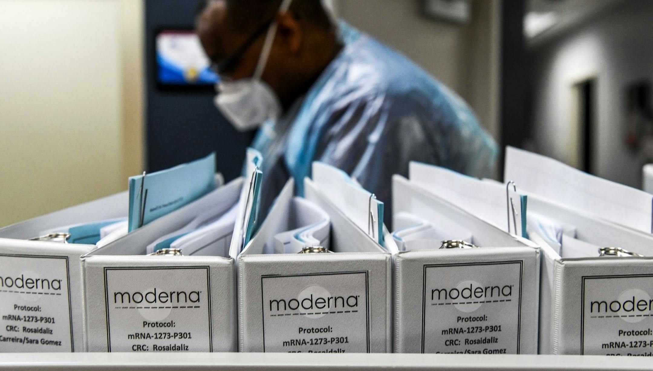 Biotechnology company Moderna got a 10.5% stock price bump on promising news of its vaccine.