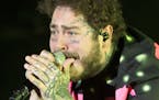 Post Malone performs on Day 3 of the 2019 Firefly Music Festival at The Woodlands on Sunday, June 23, 2019, in Dover, Del. (Photo by Owen Sweeney/Invi
