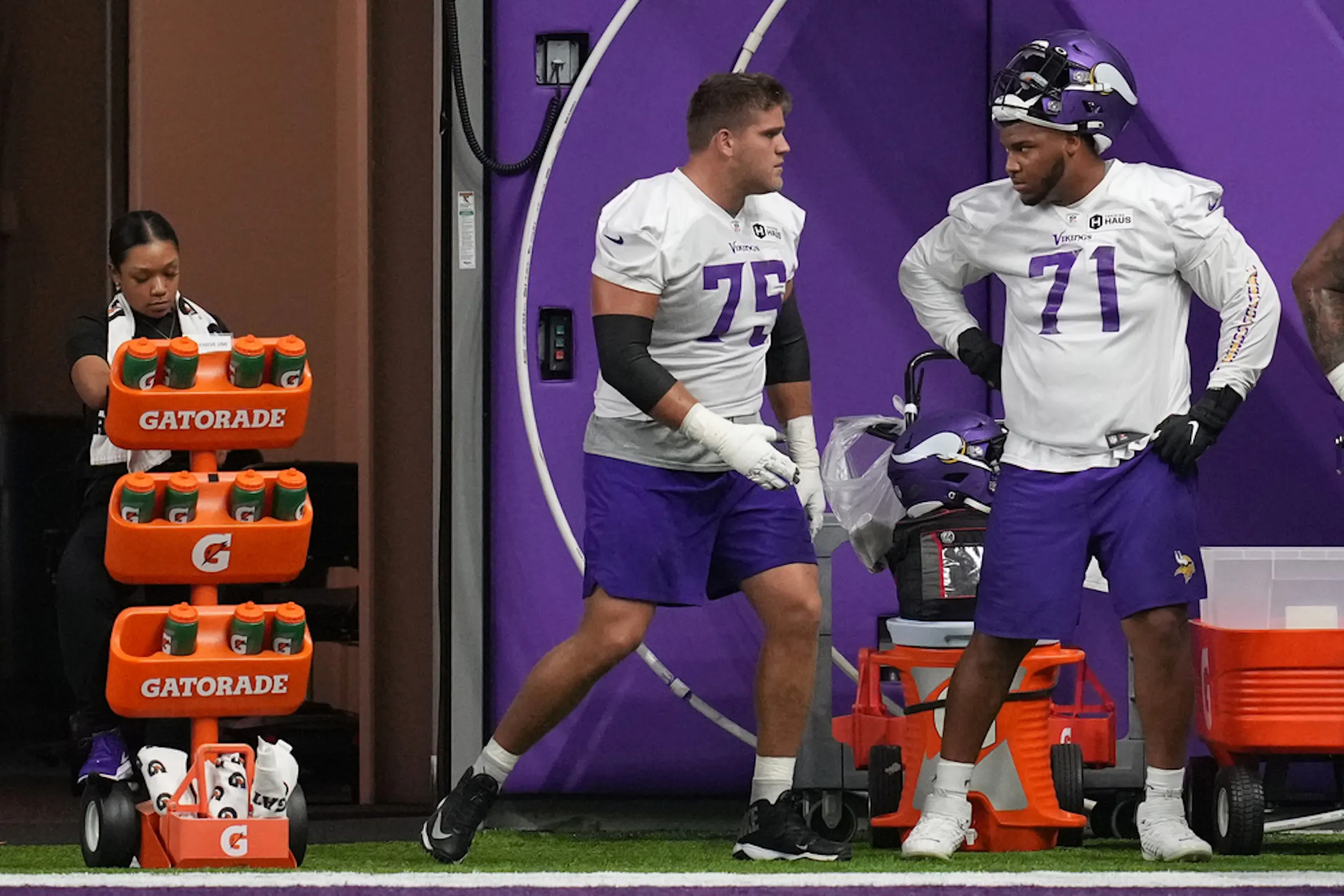 Annual tradition: Offensive line problems a threat to Vikings' success