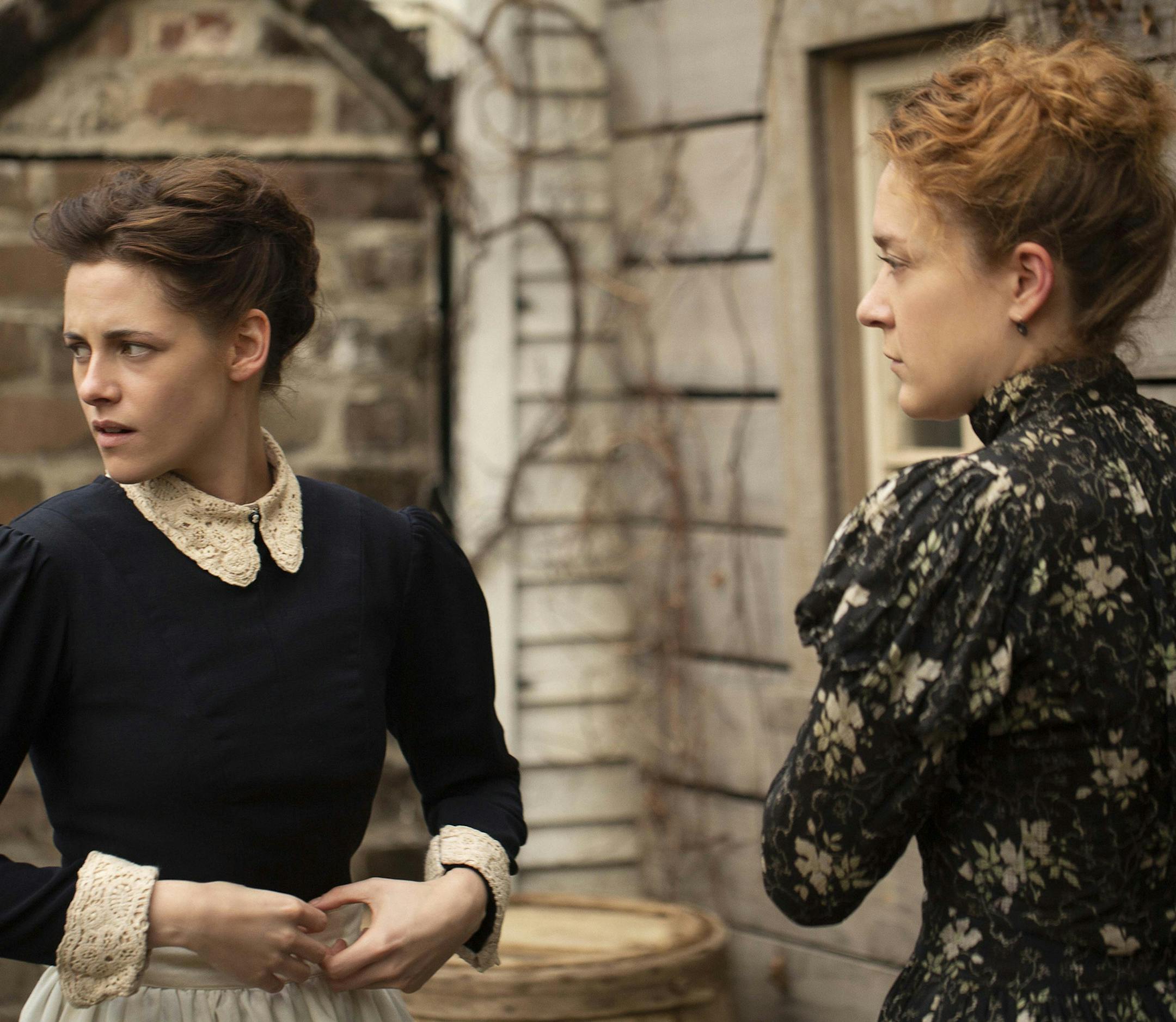 Kristen Stewart and Chloe Sevigny in the film "Lizzie" (Eliza Morse/Saban Films and Roadside Attractions) ORG XMIT: 1240798