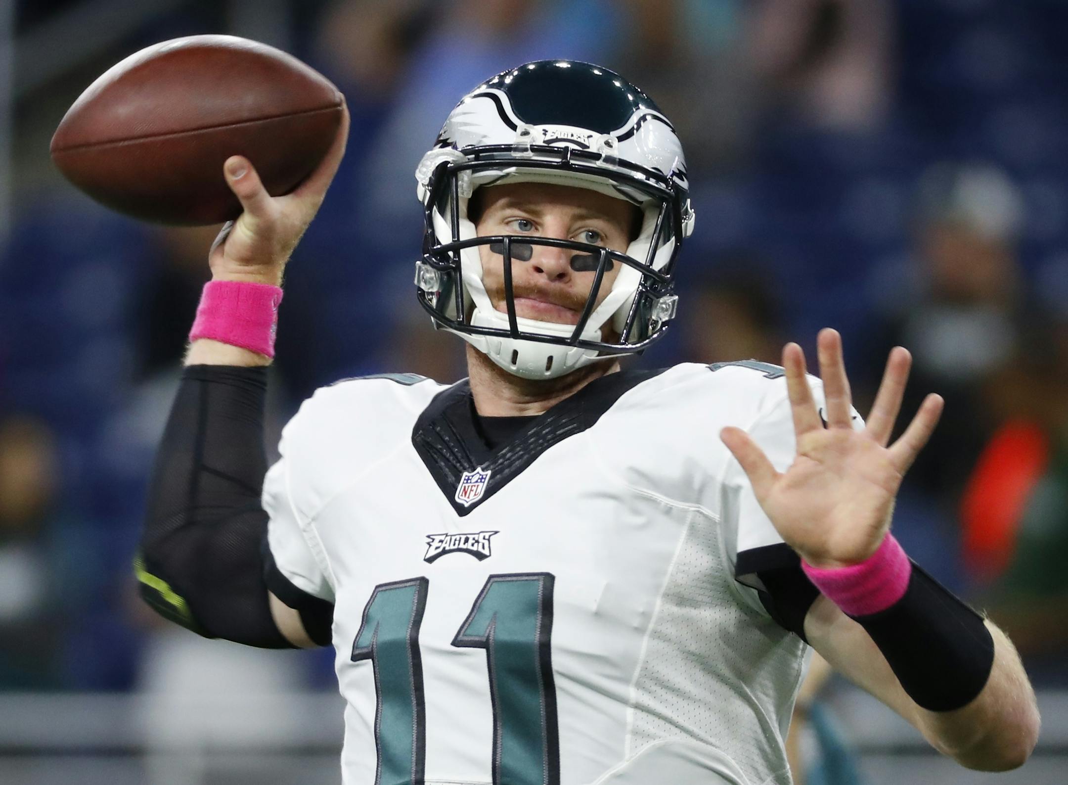 Philadelphia Eagles quarterback Carson Wentz