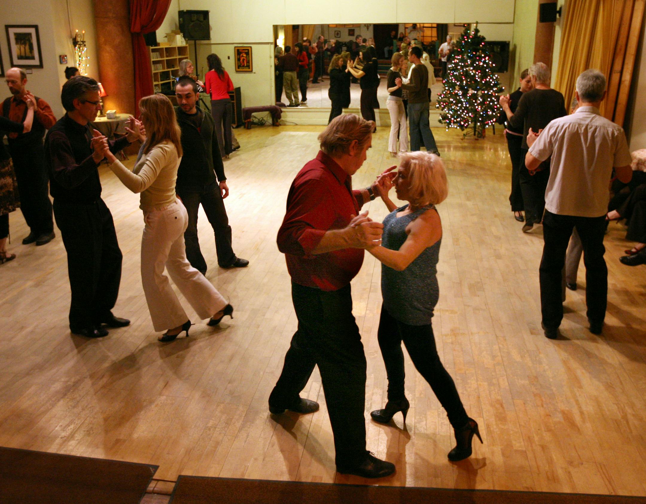 Four Seasons Dance Studio owner and instructor Rebecca Abas said classes at her Minneapolis school, such as this Friday-night dance workshop, are more than twice as large on average as a decade ago.
