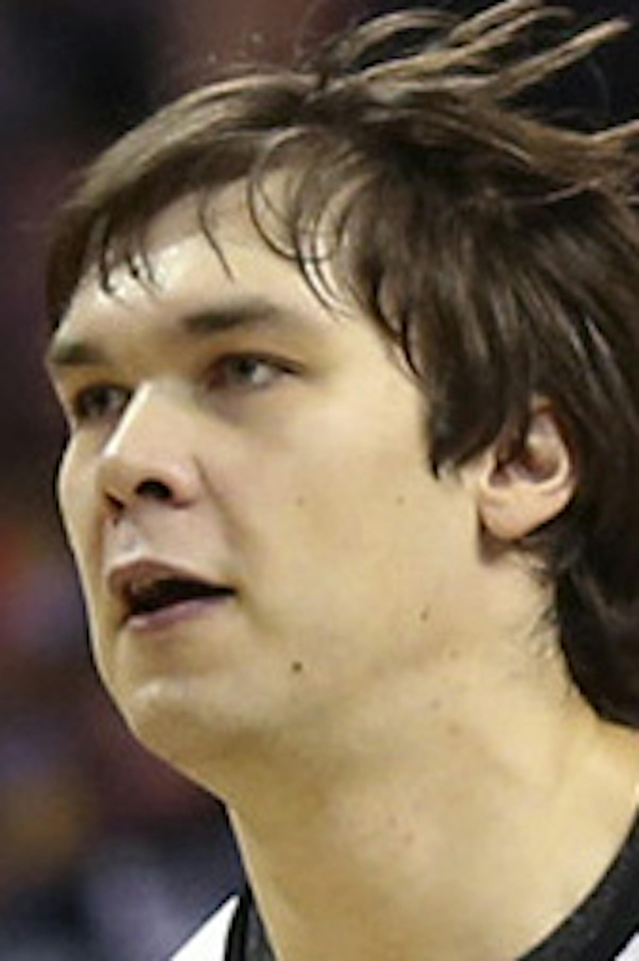 Andrew Wiggins (22), Kyrylo Fesenko (44), and Robbie Hummel (4) ran onto the court for the Dunks After Dark event late Monday night at Bresnan Arena in Taylor Center in Mankato. ] JEFF WHEELER ‚Ä¢ jeff.wheeler@startribune.com The Minnesota Timberwolves kicked off their training camp with their first Dunks After Dark event beginning at Midnight Monday night, September 29, 2014at Bresnan Arena in Taylor Center on the campus of Minnesota State University, Mankato. ORG XMIT: MIN1410
