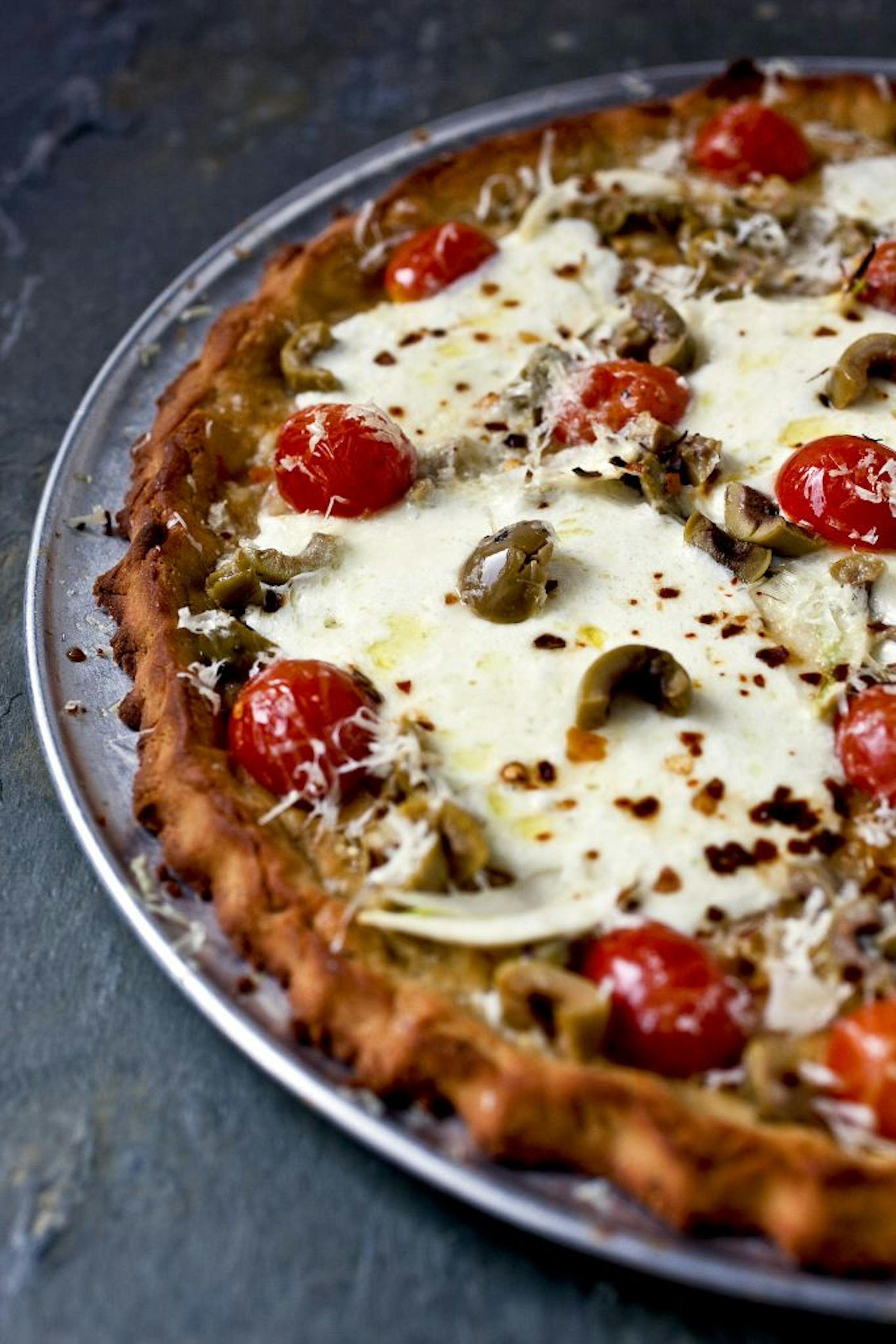 A gluten-free pizza rivals its traditional counterpart.
