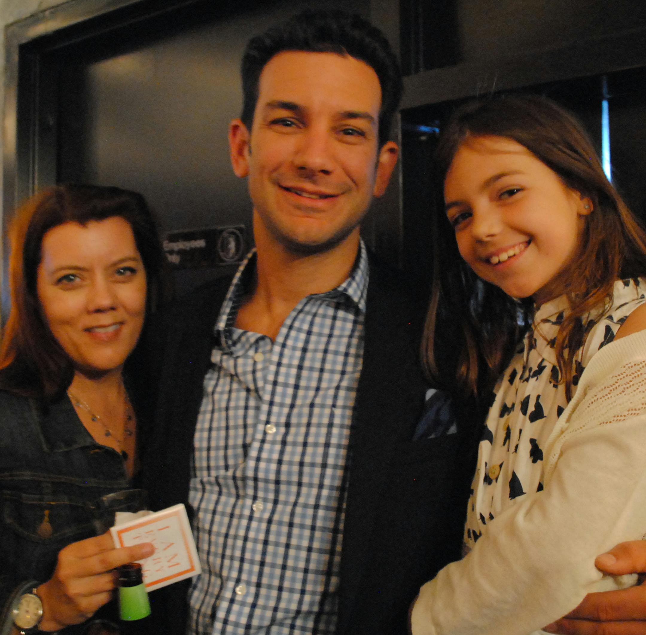 credit: Aimee Blanchette, Star Tribune Sarah, Nick and Vivian Garbis at the I Am Everything fashion show.