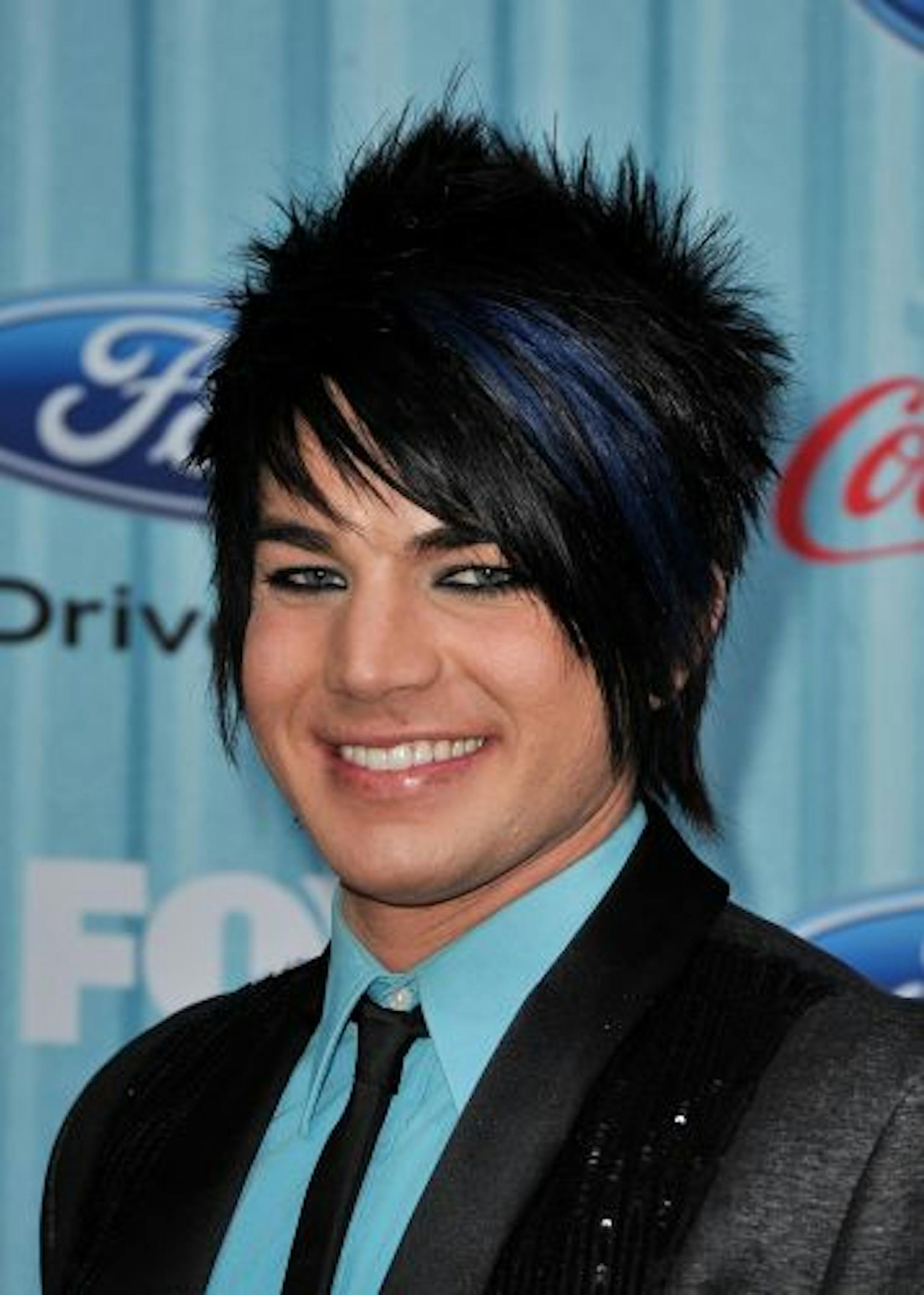 American Idol contestant Adam Lambert arrives at the American Idol Top 13 Party held at AREA on March 5, 2009 in Los Angeles, California.