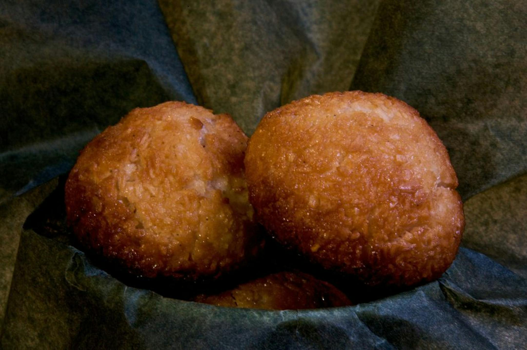 Coconut macaroon from the Salty Tart in the Midtown Global Market