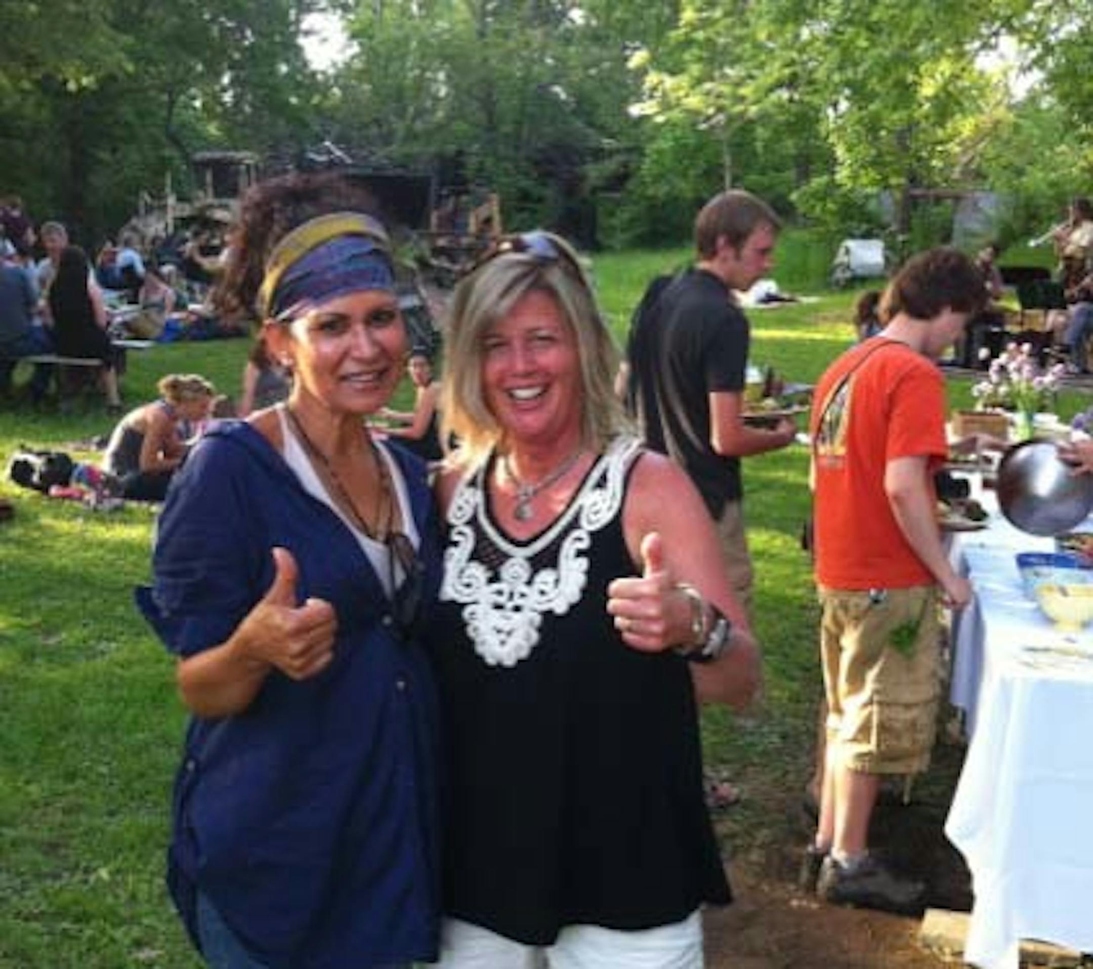 Curry Diva, Heather Janz and the author