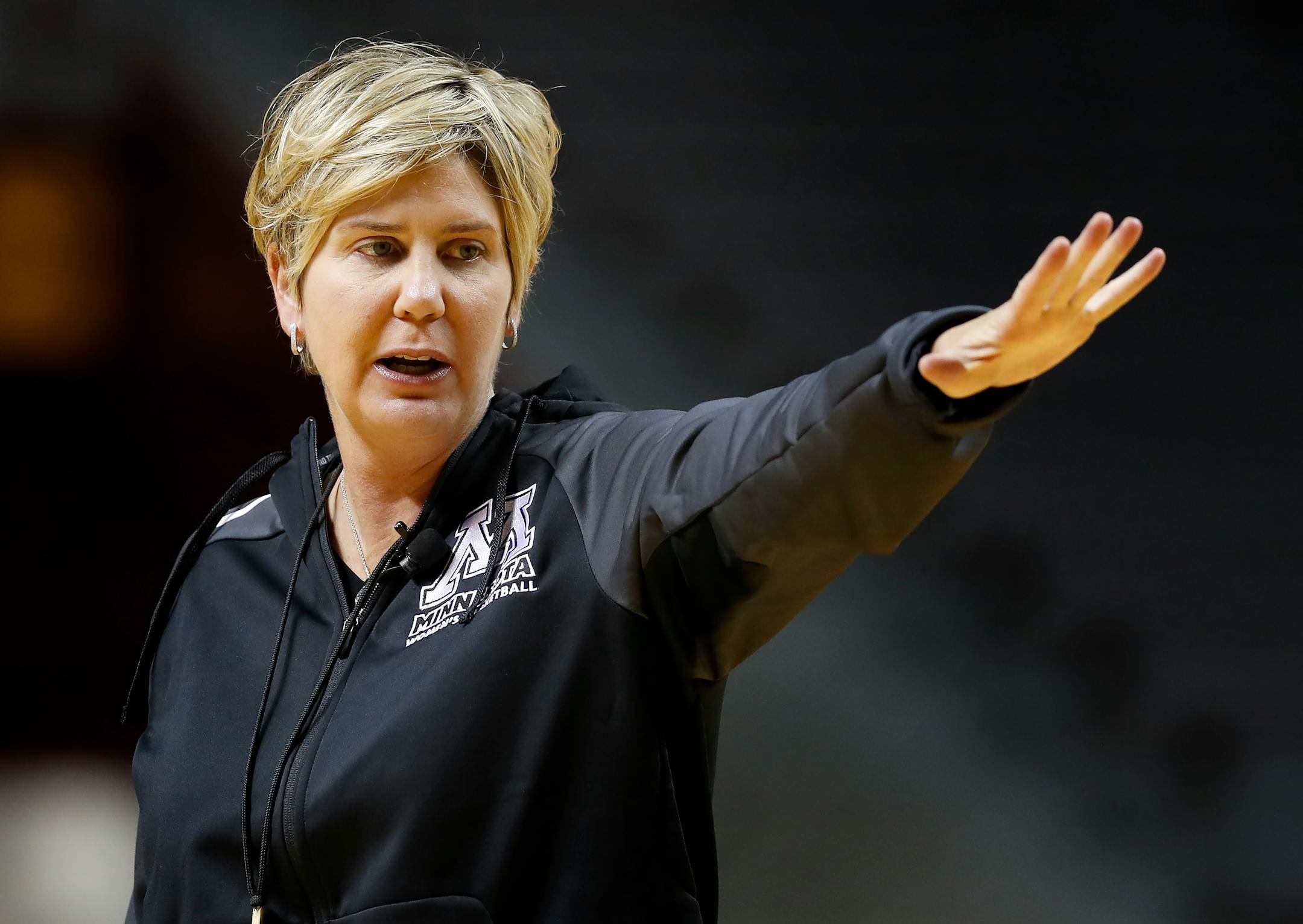 Gophers women's basketball coach Marlene Stollings