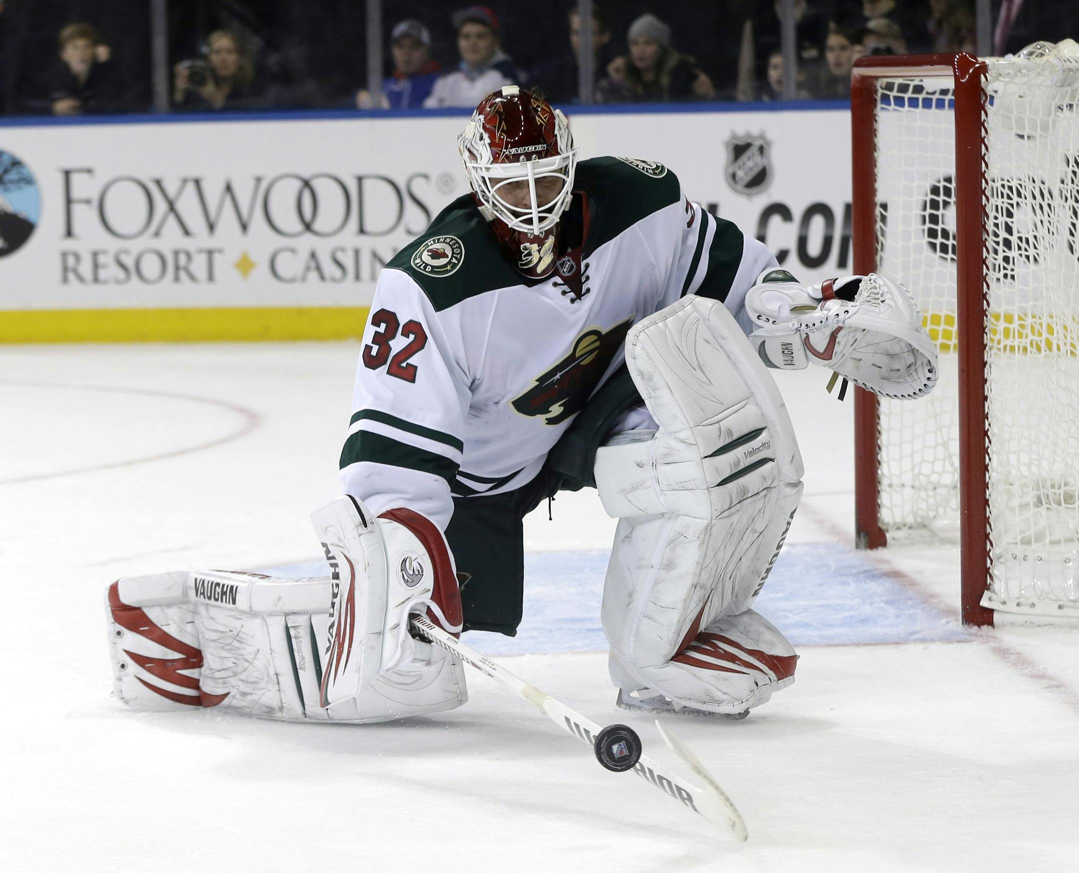 Minnesota Wild goalie Niklas Backstrom