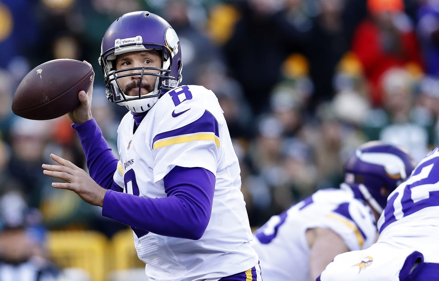 Vikings quarterback Sam Bradford