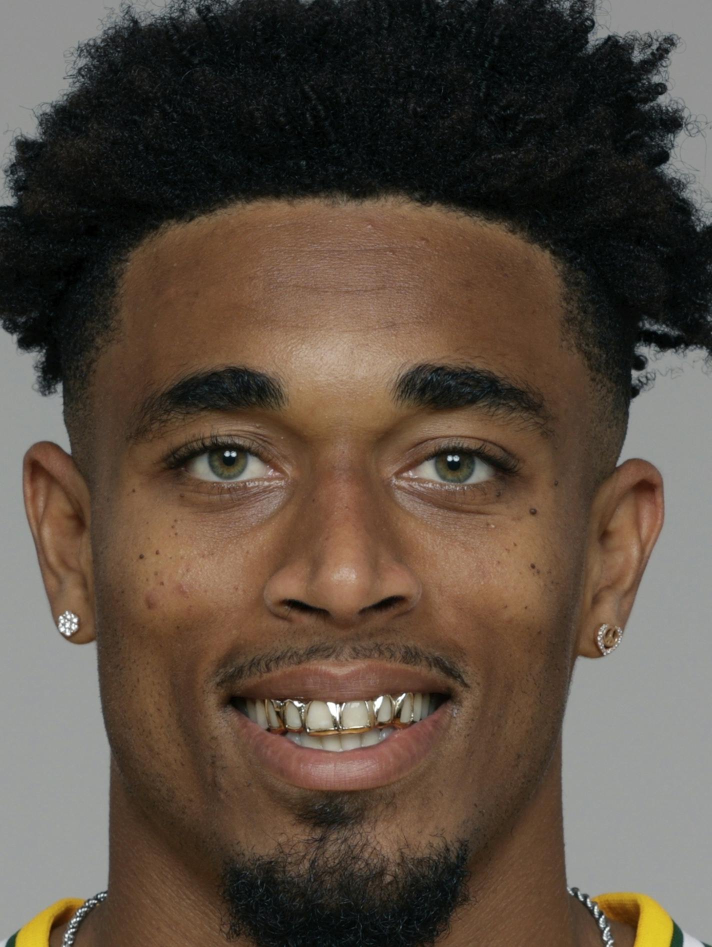 This is a 2020 photo of Jaire Alexander of the Green Bay Packers NFL football team. This image reflects the Green Bay Packers active roster as of Sunday, Aug. 9, 2020 when this image was taken. (AP Photo) ORG XMIT: NFLHS20