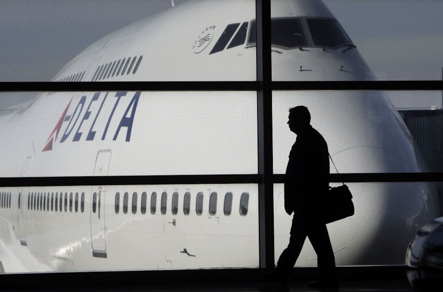 Delta Air Lines plane.