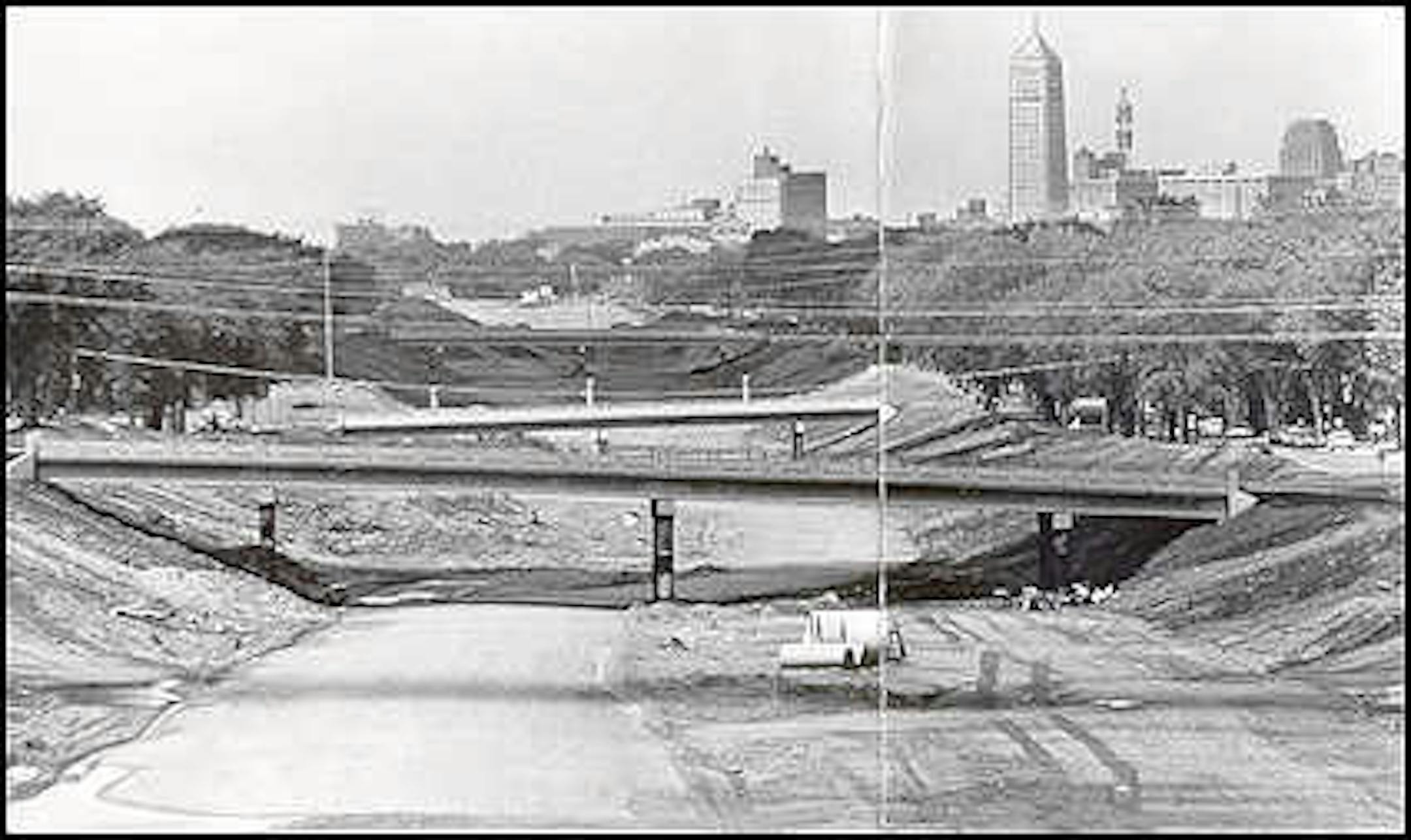 1966: I-35W under construction