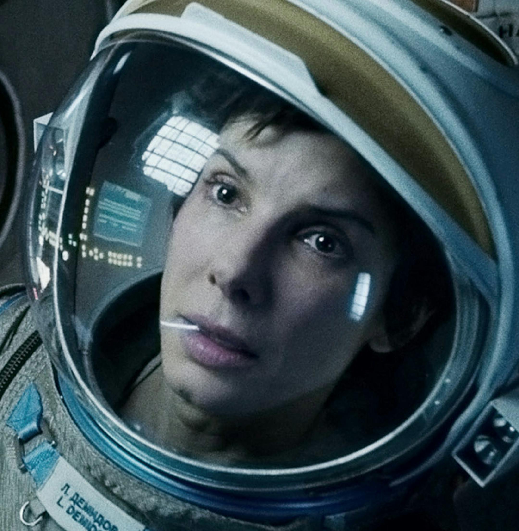 Sandra Bullock in "Gravity"