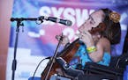 Duluth's violin-looping singer/songwriter Gaelynn Lea played a total of six SXSW gigs, including an official showcase at Bethel Hall in St. David's Ep