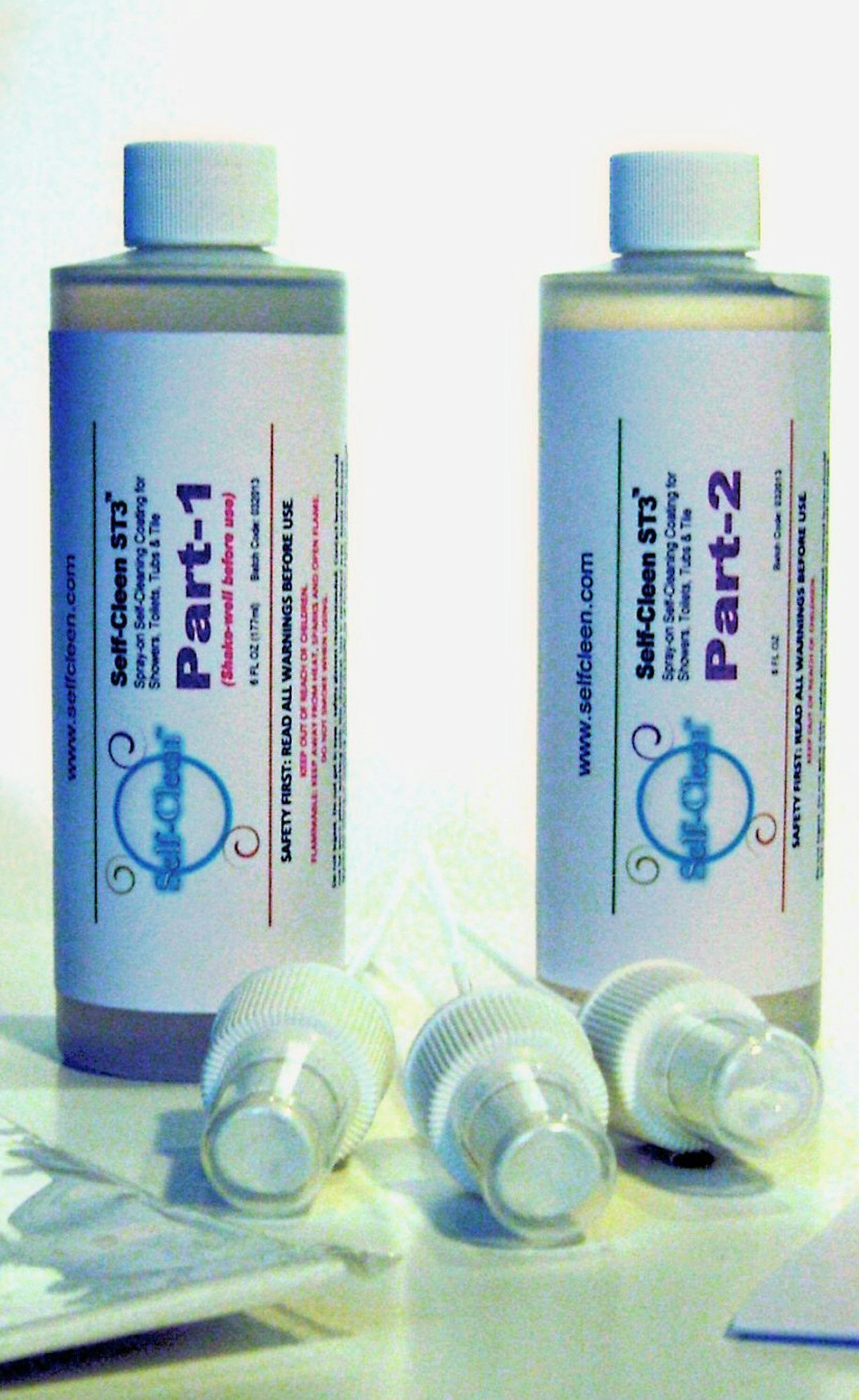 Self-Cleen ST3 can be used on a number of surfaces, including toilets, tubs, glass doors, tub and shower surrounds, plumbing fixtures and mirrors. (MCT) ORG XMIT: 1143868 ORG XMIT: MIN1310022316090431