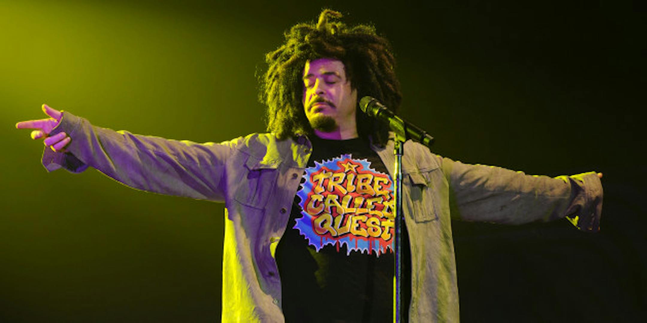 Adam Duritz of The Counting Crows performs at Hard Rock Live! at the Seminole Hard Rock Hotel & Casino on June 12, 2014 in Hollywood, Florida. (Photo by (Photo Jeff Daly/Invision/AP)