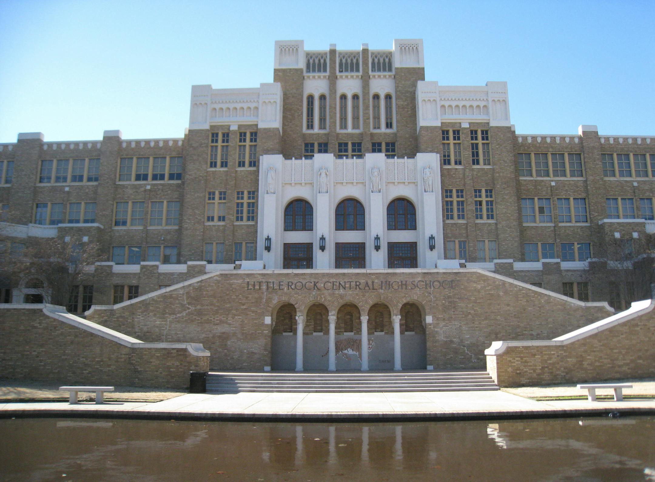 Central High School National Historic Site in Little Rock, Arkansas. (Samantha Feuss/MCT) ORG XMIT: 1136246