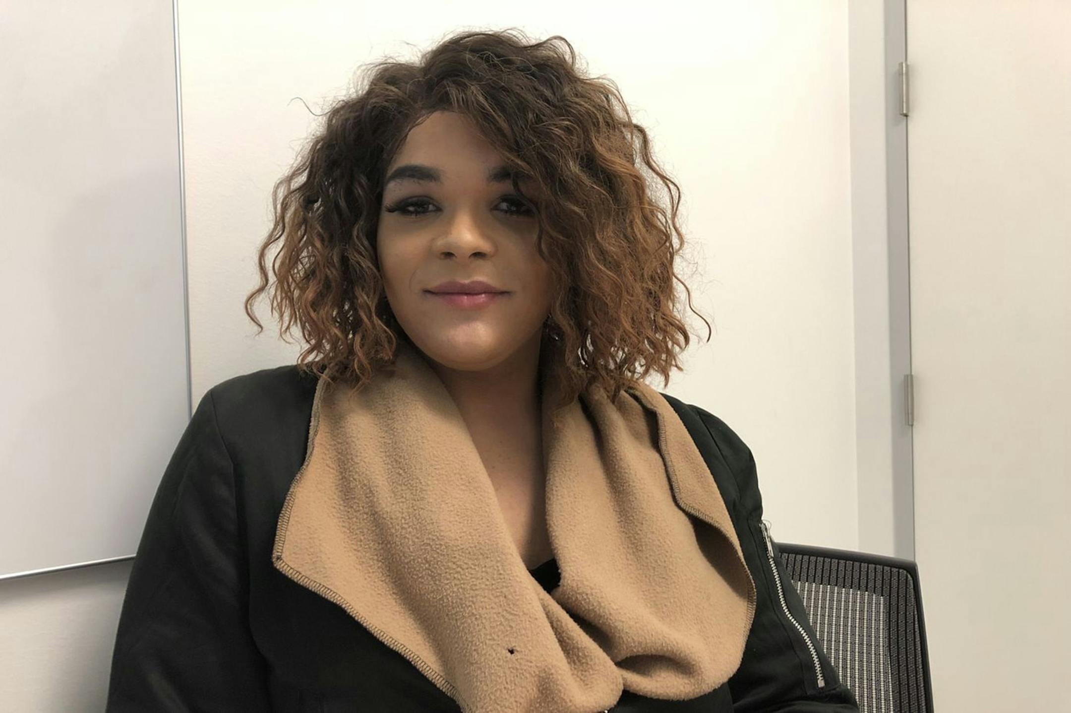 Hazel Edwards, 21, of West Philadelphia, helped craft Policy 252 for the Philadelphia School District, regarding transgender and gender non-conforming youth. (Stephanie Farr/Philadelphia Inquirer/TNS) ORG XMIT: 1283522 ORG XMIT: MIN1903181612321318