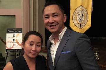 Viet Thanh Nguyen, whose novel �The Sympathizer� won the 2016 Pulitzer Prize for fiction, spoke and signed books Sept. 15 at St. Catherine Univers